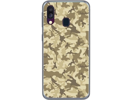 Carcasa Samsung Galaxy A40 TUMUNDOSMARTPHONE Sand Camuflaje Multicolor