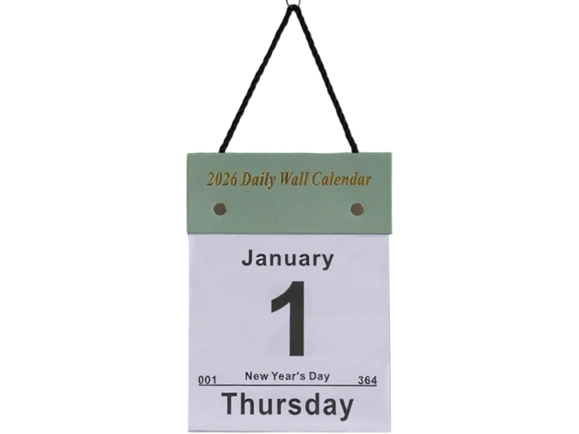 Calendario Diario 2026 | Planificador De Pared 2026