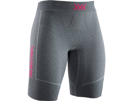 Pantalones Ajustados para Mujer X-BIONIC Malla Corta Regulator Gris para Corrida (M)
