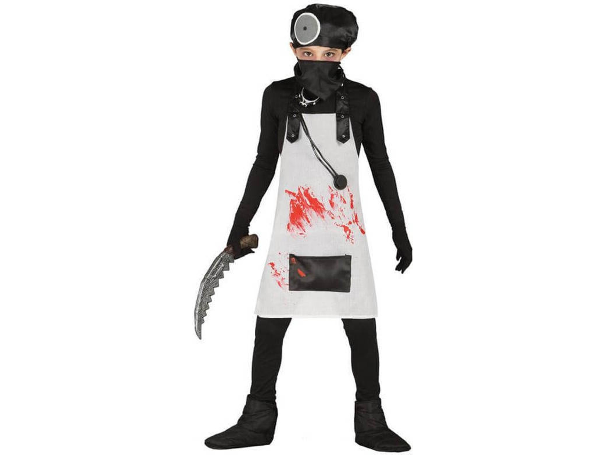 Disfraz de Niño DISFRAZZES Doctor Sangriento (Talla: 5 a 6 años)