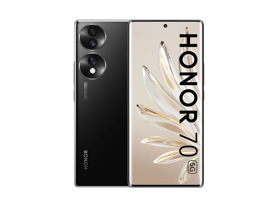 Smartphone HONOR HONOR 70 Preto 8 Gb Ram Octa Core 256 Gb 6,67