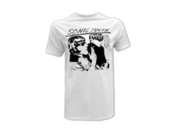 Sonic Youth Soft-fitted White Goo T-shirt Rockinstone Unisex Adults Best Sellers Size:xxl