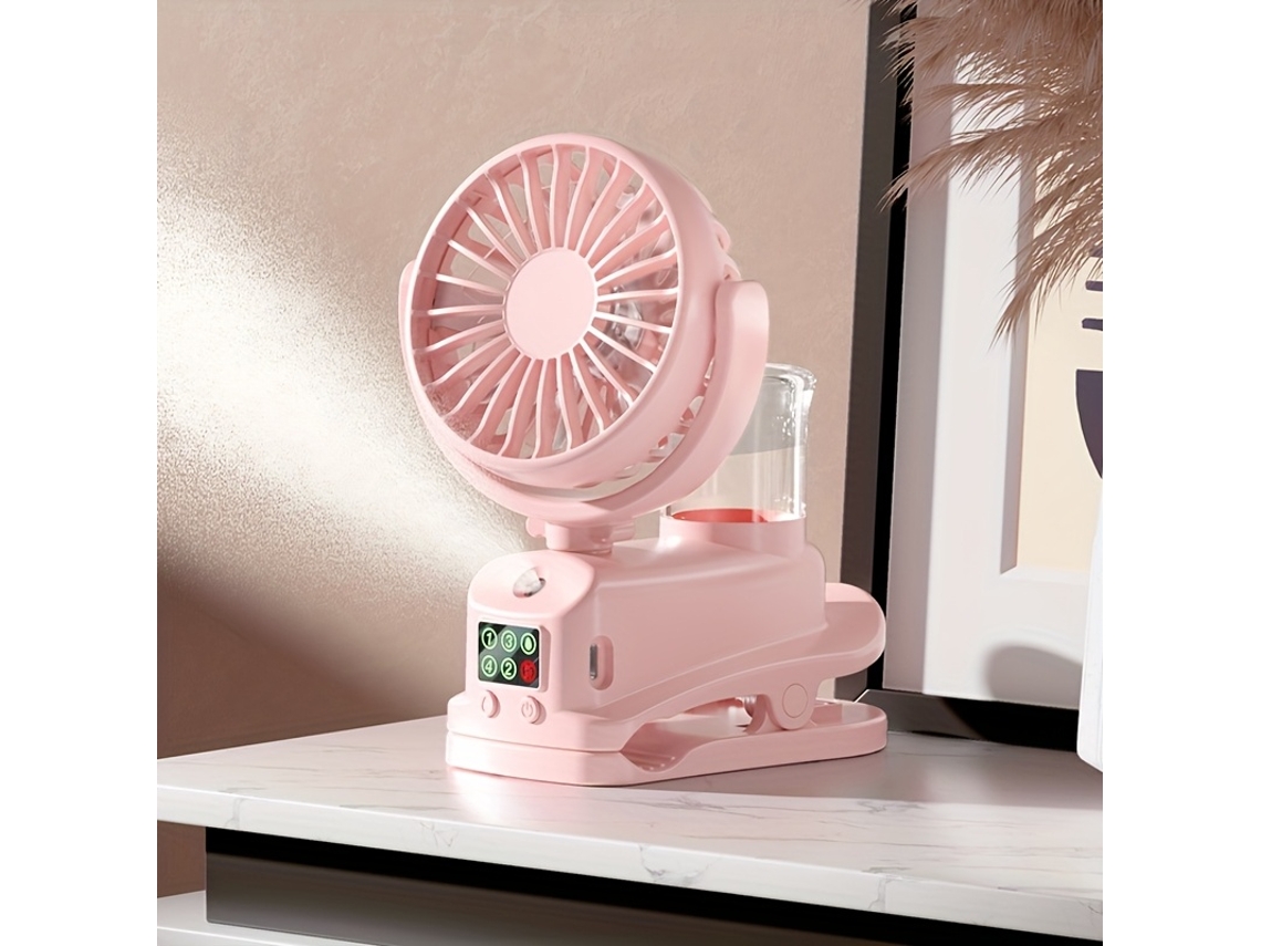 Este Dispositivo Combina Un Ventilador Y Un Humidificador, Con Flujo De Aire Y Nivel De Humedad Ajustables. Es Fácil De Usar Y Muy Duradero.