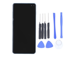 Pantalla Táctil Tft Para Samsung Galaxy S10 Plus Con Marco Y Herramientas De Reparación - Verde
