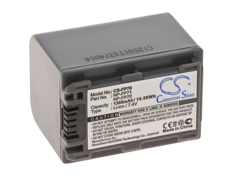 Batería POWERY 1.30.SON.999.107 para Sony NP-FP70 1360mAh