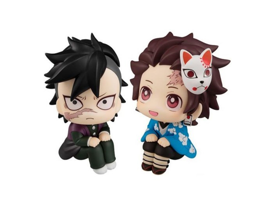 Pack de 2 figuras de Megahouse: Busca a Genya y Tanjiro Kamado: set de regalo de prueba final
