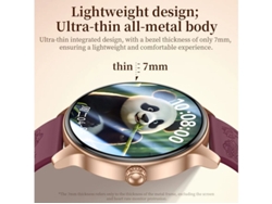 Reloj deportivo HX21, pantalla AMOLED de 1,32 pulgadas, monitor de frecuencia cardíaca, oxígeno en sangre, monitorización del sueño, Bluetooth 5.3, resistencia al agua IP68. Bestvite