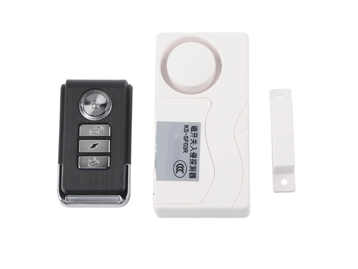2026 Store-conjunto De Contactos Magnéticos Para Puertas/ventanas Sensor Inalámbrico Con Control Remoto