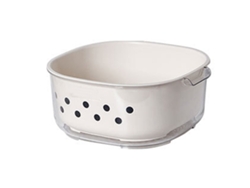 Cesta De Dos Niveles Para Lavar Frutas Y Verduras, Ligera Y Resistente, Ideal Para La Cocina Y El Salón.