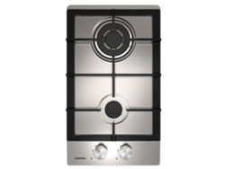 Placa de Gas INFINITON GAS-IX02 (Gas Natural y Butano-Propano - 30 cm - Inox)