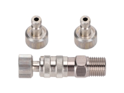 Adaptador Profesional De Latón De Conexión Rápida Para Aerógrafo, Compatible Con Mangueras Y Compresores De Aire.