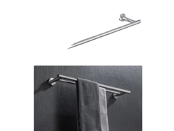 Juego de accesorios de baño, acero inoxidable, barra de toalla negra, 002yw OEM