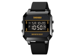 Reloj Digital Skmei Para Hombre Y Mujer, Resistente Al Agua, Con Retroiluminación, Cronómetro Y Temporizador De Cuenta Atrás.