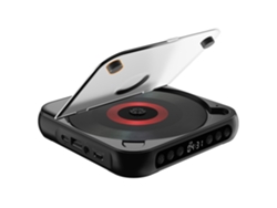Reproductor De Cd Con Función De Memoria, Batería De 1200 Mah (negro)