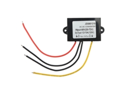 Módulo Conversor Buck Dc Regulador De Tensão Ip67 20‑72v Entrada 12v 10a 120w Saída