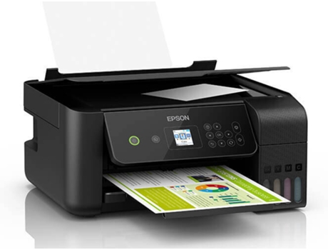 Impresora EPSON EcoTank ET-2720 (Multifunción - Inyección de Tinta - Wi-Fi)