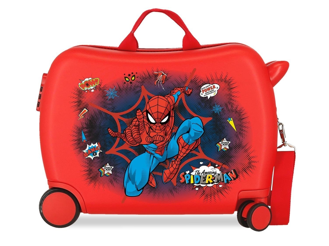 Maleta de Viaje Infantil MARVEL Spiderman Pop Rojo (50x38x20cm - 38 L)