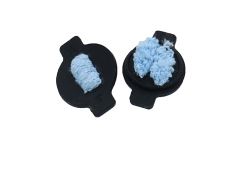 Kit de tapa con mecha de agua, 2 piezas, para Irobot Braava 380 380T 320 Mint 4200 4205 5200 5200C, piezas de repuesto de Robot aspirador