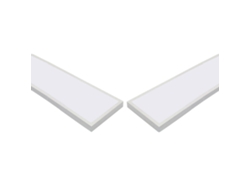 Pack de 2 Paneles LED Retroiluminados para Superficies 120x30 cm, Alimentación 60w 5000lm, Blanco Neutro 4200k, Marco Blanco, Driver Incluido Jandei