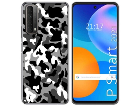 Carcasa Huawei P Smart 2021 TUMUNDOSMARTPHONE Dibujos Multicolor