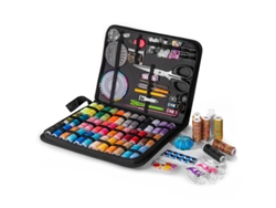 Kit de costura con 230 piezas Incluye tijeras de costura, carrete de hilo, cinta métrica, agujas de coser, etc. Siurn