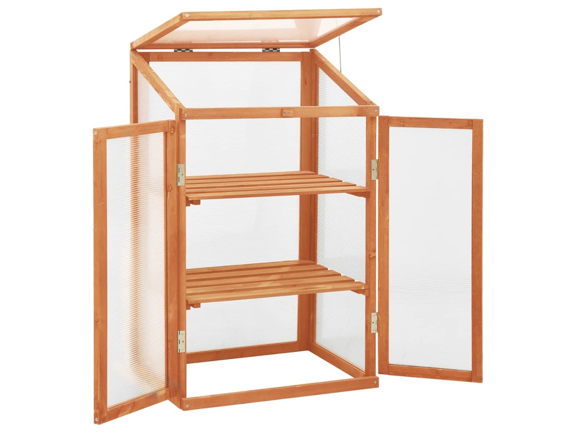 Maison Exclusive - Invernadero De Madera De Abeto 60x45x100 Cm