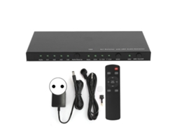 Matriz HDMI 4 entradas 1 salida Separador de audio