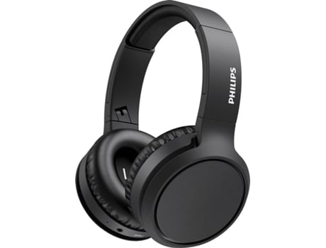 Auriculares Bluetooth PHILIPS Tah5205Bk (Over Ear - Micrófono - Negro)