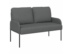 Sofá De Salón | Sofá De Descanso | Sofás Con Cojín 110cm Gris Oscuro Madera Contrachapada