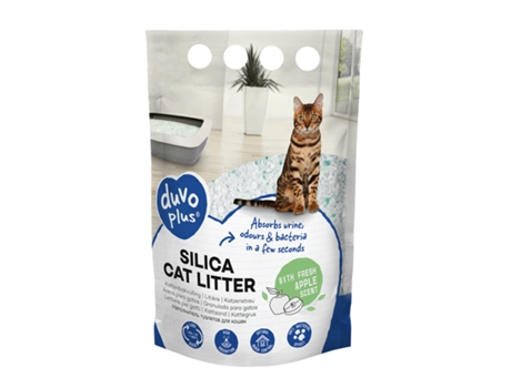 Arena Sílica de Manzana para Gato DUVO+ (Cantidad: 5 L)