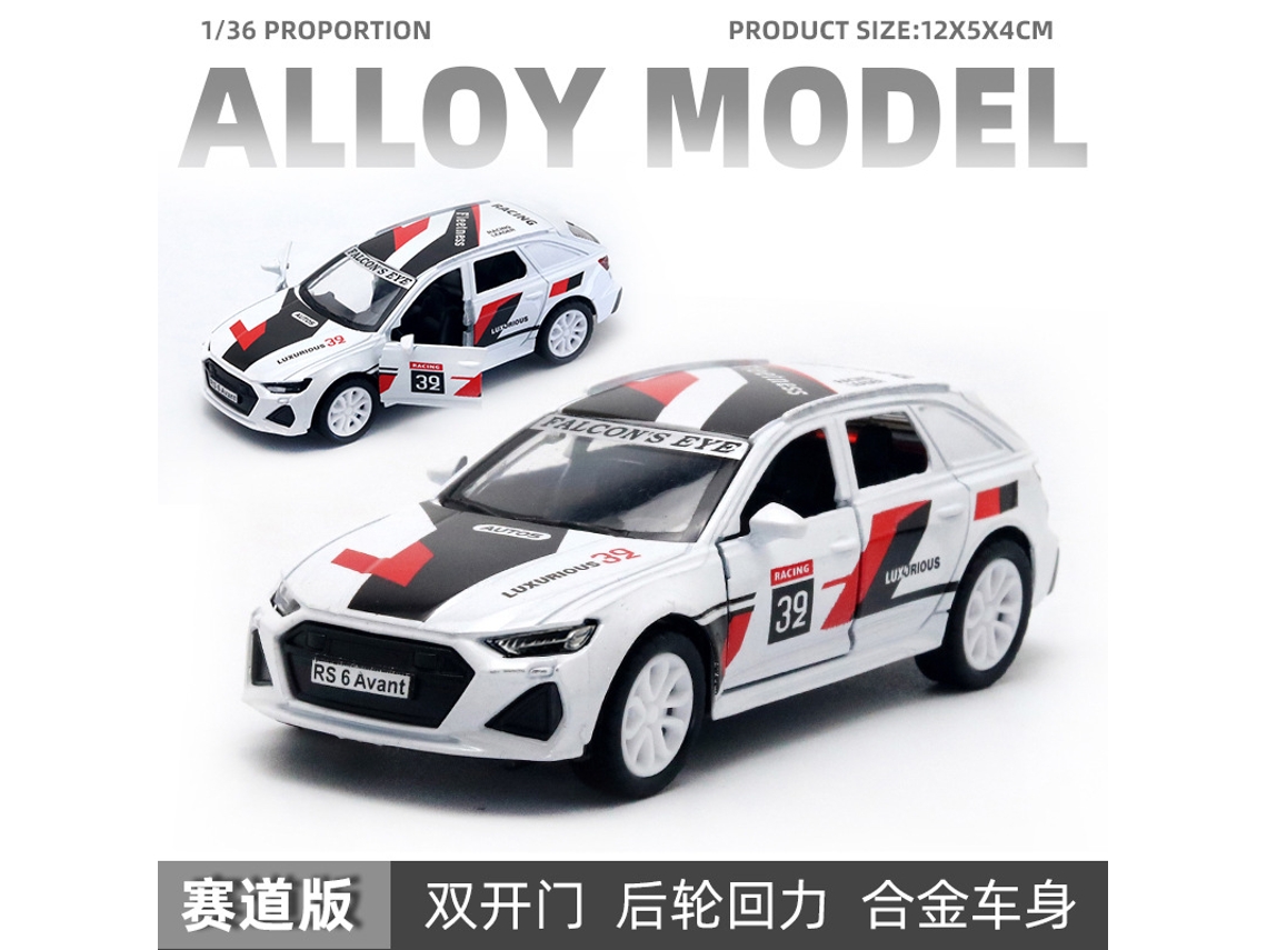 Coche miniatura a escala 1/36, fabricado en metal fundido a presión, un regalo ideal para niños. MDUG