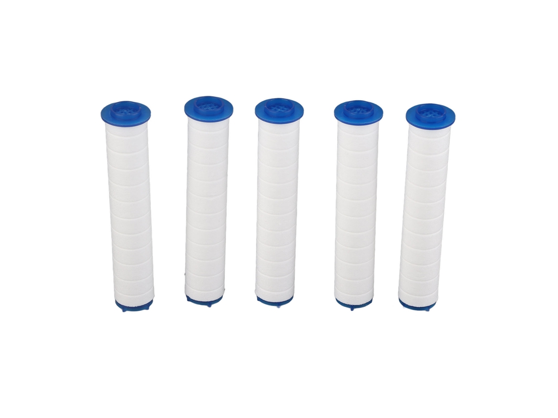Cabezal de ducha con filtro de 3 niveles, desmontable y lavable para baño
