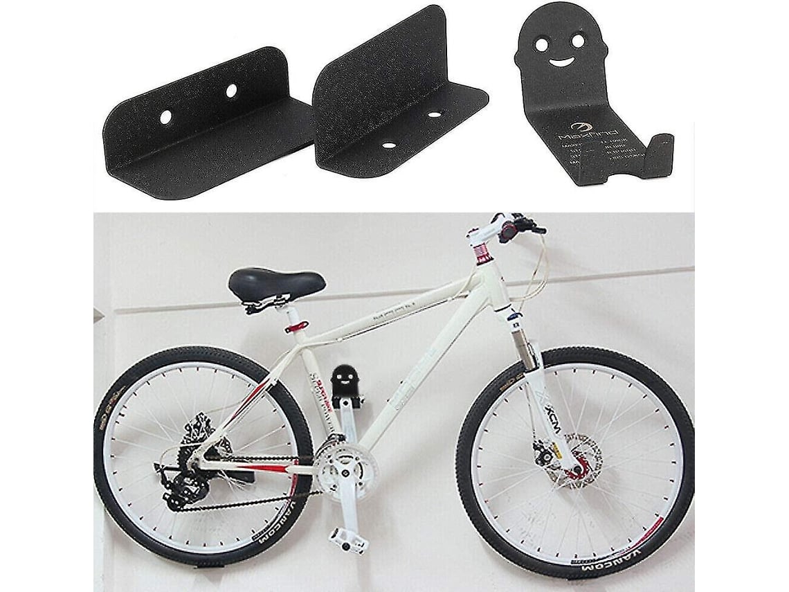 Omni-soporte De Pared Para Bicicleta De Acero Alto Carbono Con Gancho Fijo 3 Piezas Para Guardar En Garage Y Trastero