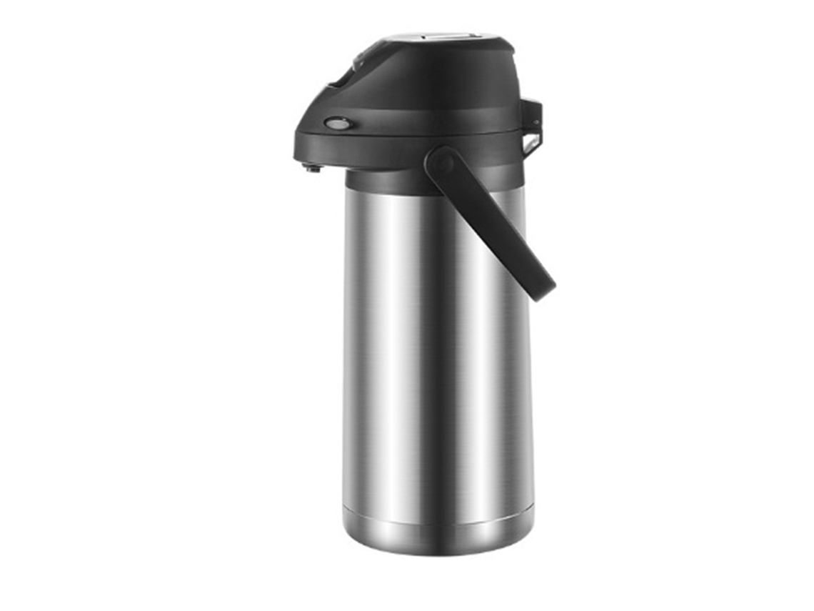 Garrafa Térmica Inox Com Isolamento Por Vácuo Multifuncional 1.9l Para Água Quente E Café