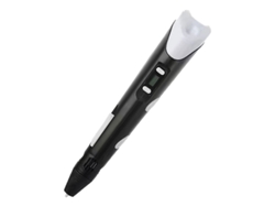Bolígrafo inteligente 3D SZSMART de Plumas impresas El cable USB de Juguete Interactivo 3M x 3 colores PLA/ABS - Negro