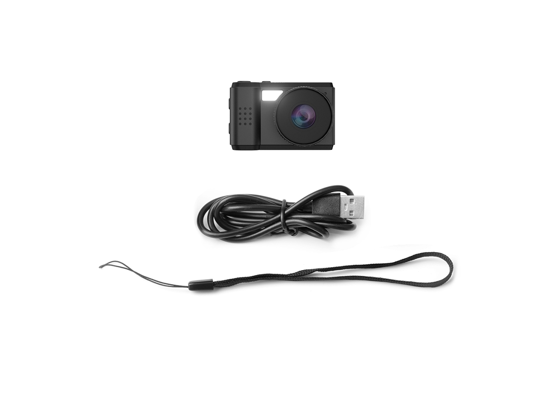 Videocámara mini HD 1080p con pantalla y altavoz Solo cámara MDUG (ninguna)