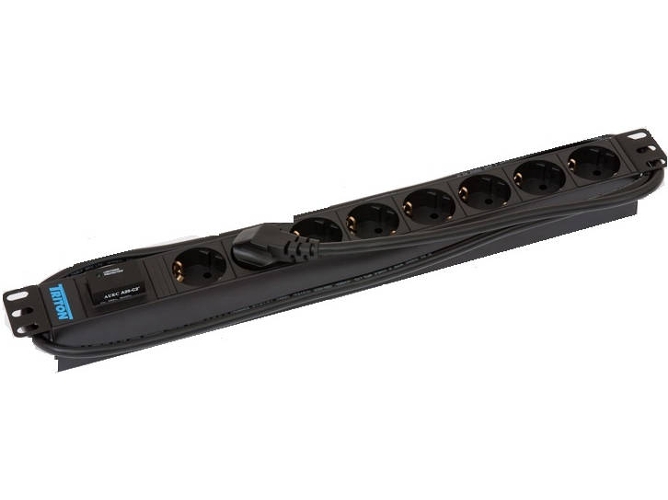 Regleta TRITON RAB-PD-X08-A1 (8 Enchufes - 230 V - 2m)