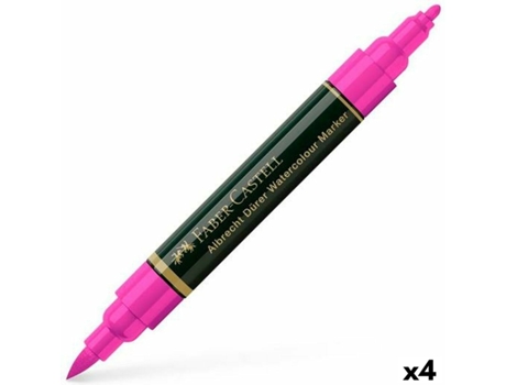 Rotuladoras FABER-CASTELL Durer Rosa Rosa-Escuro 4 Unidades