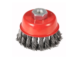 Cepillo De Copa Con Alambre De Acero De 75 Mm (3") Para Amoladora Angular, Eliminación De Óxido, 12500 Rpm.