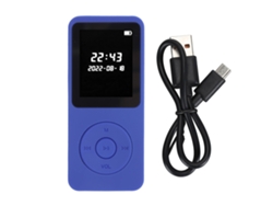 Reproductor De Música Hifi Portátil (bluetooth 5.0 Ultra-delgado Digital Lcd Clásico)