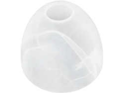 Lámpara de mesa de cristal esmerilado morado, accesorio de iluminación decorativo para colgar en casa. SFUSHOS