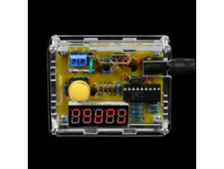 Probador De Frecuencia Diy De 1 Hz A 50 Mhz, Oscilador Contador De Cristal Con Carcasa Transparente.