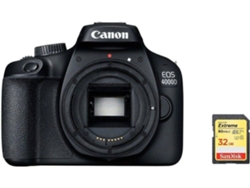 Kit Cámara Réflex CANON EOS 4000D SD32GB