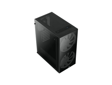 Torre Aerocool Python Midi Negra