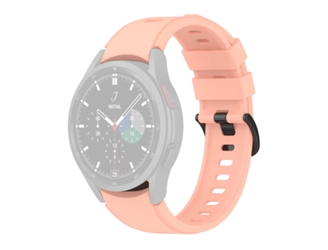 Correa de Silicona para Samsung Galaxy Watch 5 40mm/44mm/Watch 5 Pro 45mm/Watch4 40mm/44mm/Watch4 Classic 42mm/46mm/Watch3 41mm - rosa