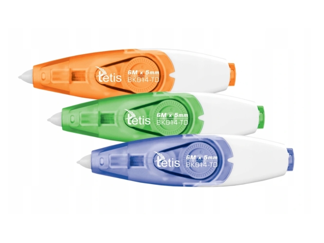 Corrector de cinta Tetis de 5 mm x 6 m