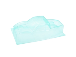 Cubierta Transparente Para Carrocería De Camión De Control Remoto A Escala 1/10 Con Distancia Entre Ejes De 313 Mm. Compatible Con Modelos 90046 Y 90047.