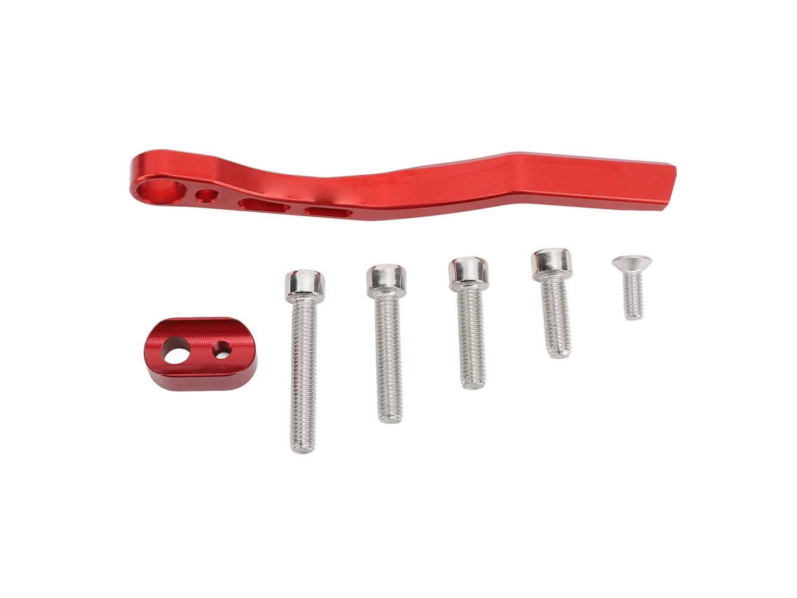 2026-cazacadena Para Bicicleta Anticaída Aluminio Anodizado Guía Anticaída Cadena Para Bicicleta De Carretera Rojo