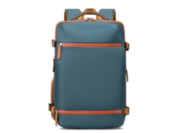 Mochila unisex de viaje para avión, 48x32x21cm, azul, Hexinyigjly