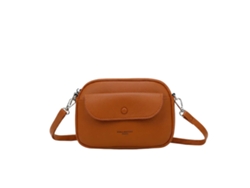 Bolso Bandolera Para Mujer Compacto Efecto Granulado Con Bolsillo De Solapa